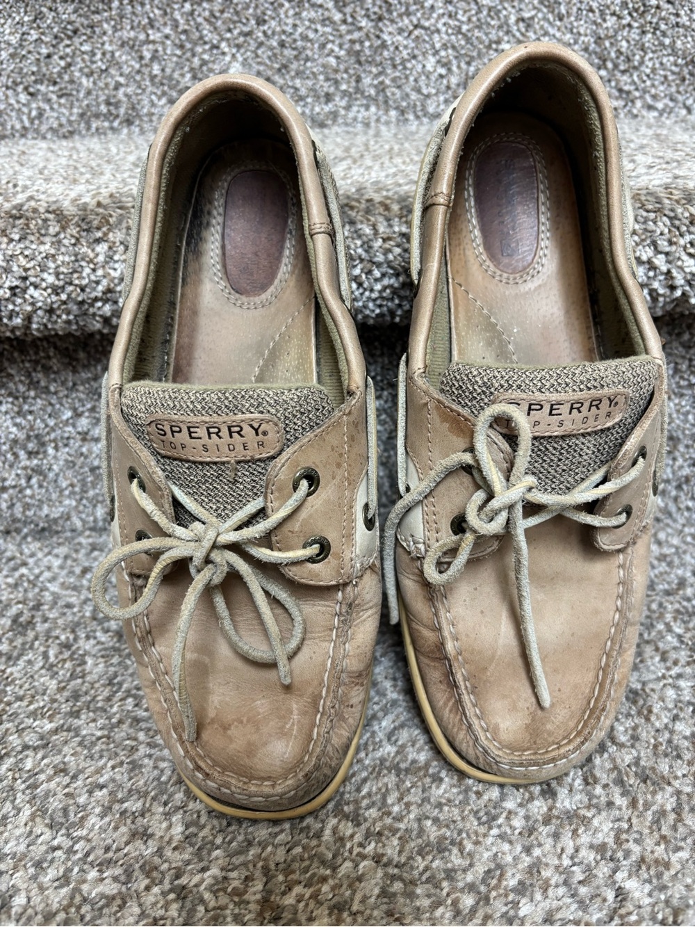 Sperry Leather Boat Shoes - Picture 1 of 3